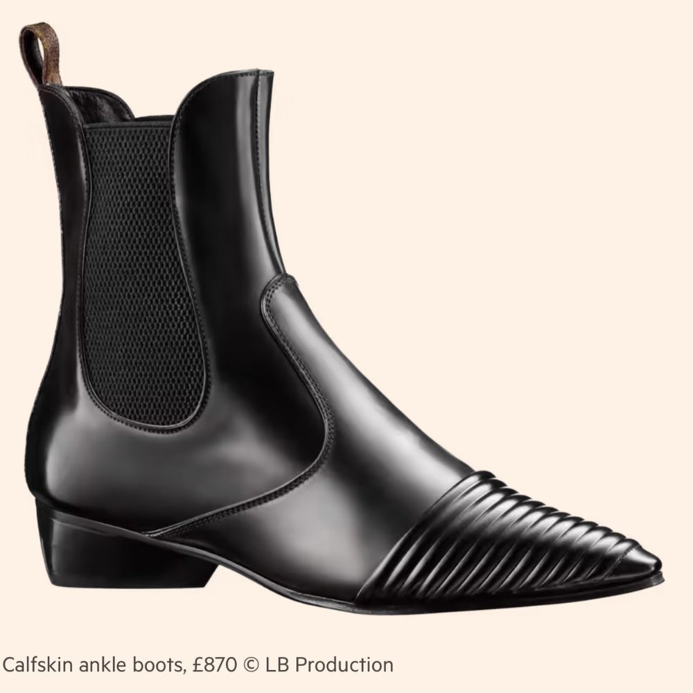 Louis Vuitton Calfskin Ankle Boots